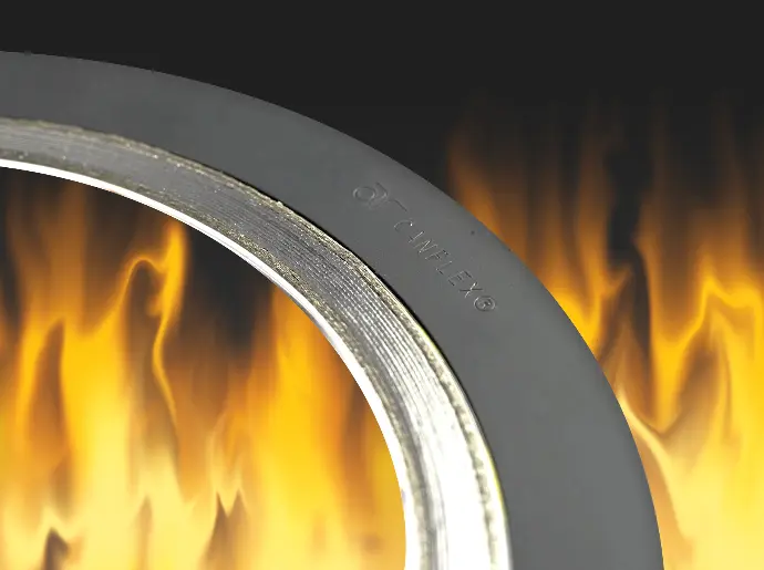 Canflex high temperature metallic gasket with advanced filler materials for extreme heat and pressure service
