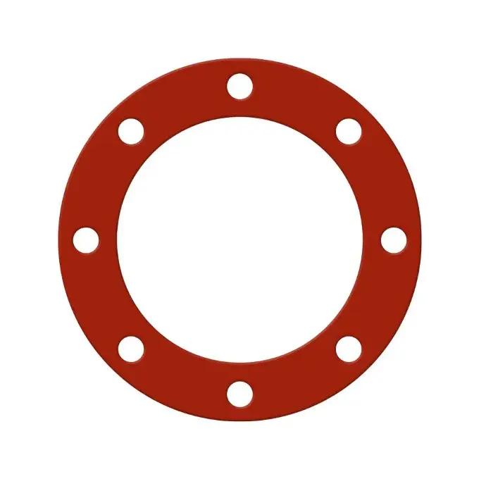 Red rubber gasket sheet material for water air and general service sealing applications