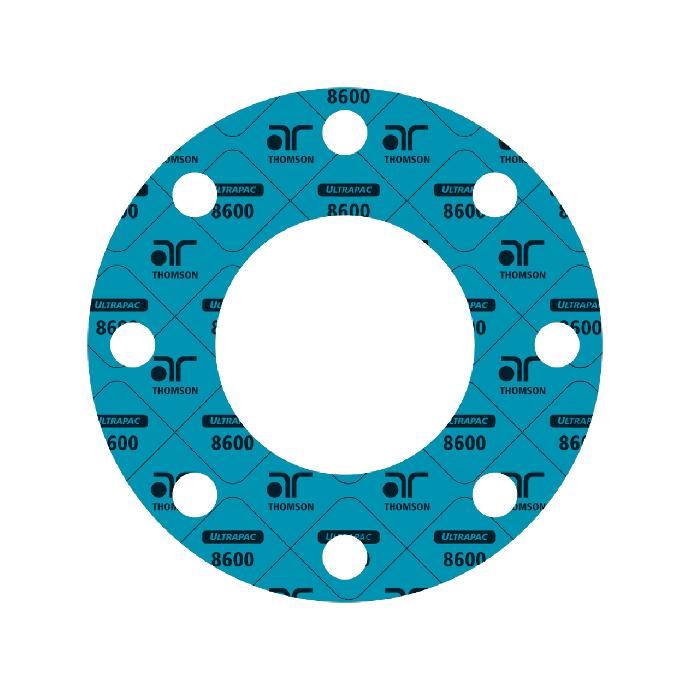UltraPac 8600 graphite and aramid fiber gasket material for temperature and chemical resistance